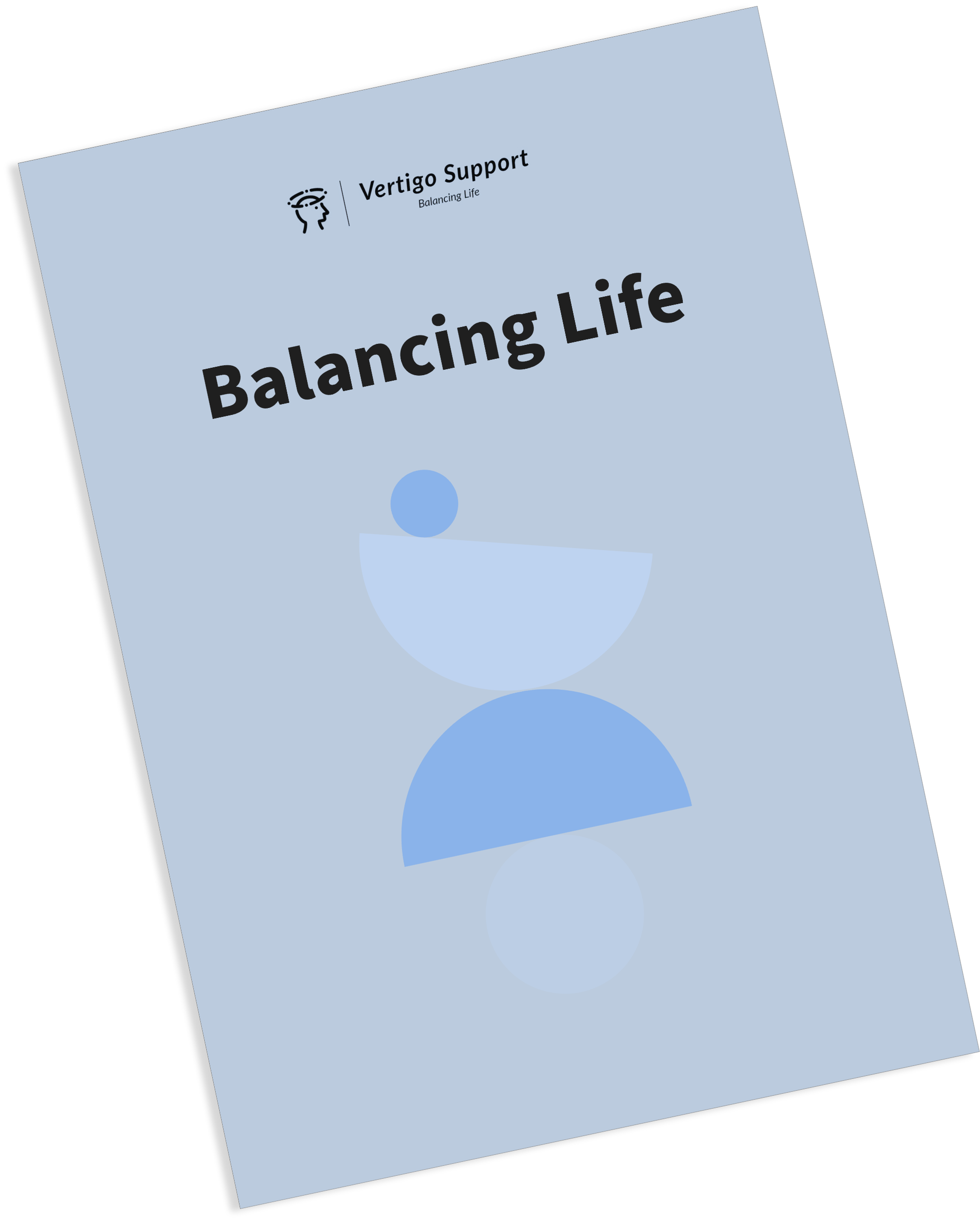 Balancing Life Book PDF Cover — Vertigo Support Balancing Life in New Zealand